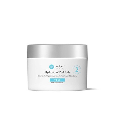 Hydro-Glo Peel Pads - Enhanced with Kojic, Mandelic, Glutathione, Licorice, P...