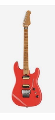 Bundle Harley Benton ST-80 FR MN HH Radiant Red + Thomann E-Guitar Gigbag RD