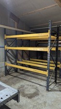 Dexion Speedlock Mk3 heavy duty pallet racking shelving 5 bays