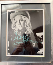 Genuine Madonna - Framed (31cmx36cm) Signed Photograph With COA