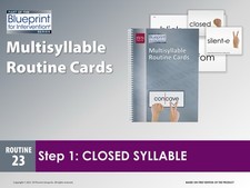Blueprint for Intervention: Multisyllable Rou...