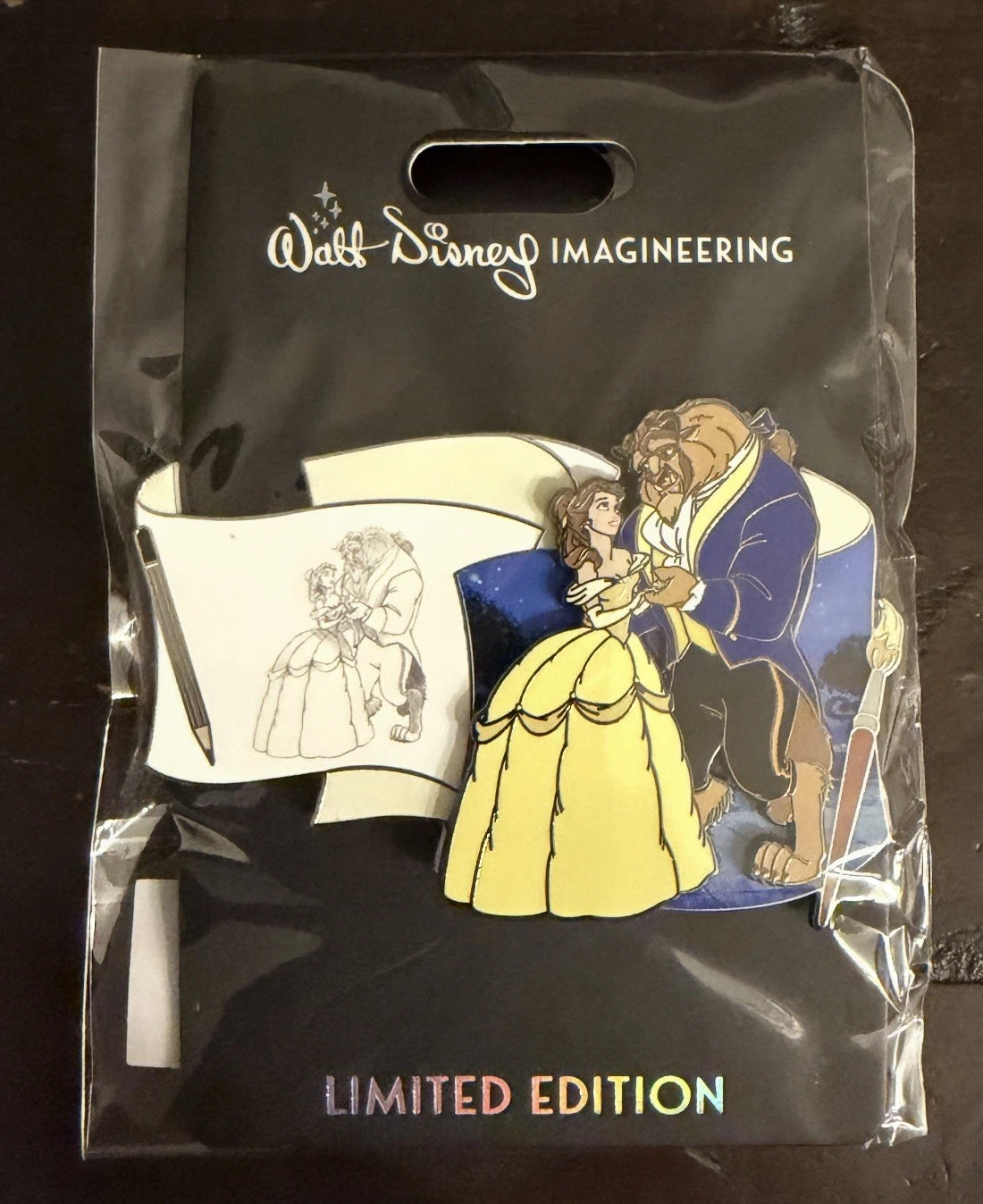 New Listing✅Disney WDI MOG Off The Page Pin Belle Beauty and Beast LE 300