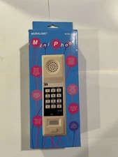 Vintage NOS Muraline Mini Phone QK200 Wall Mount