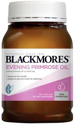 EPO Evening Primrose Oil 1000mg 190 Capsules Blackmores