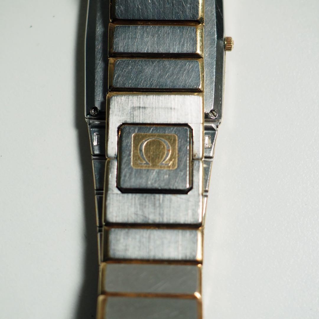 Omega Watch Devil Rectangular Men's Quartz Genuin… - image 6