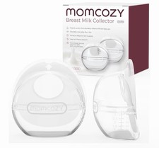 momcozy Breast Milk Collector Food Grade Silicone Clear