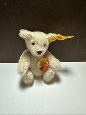 Vintage STEIFF Jointed Bear West Germany 4 10cm Tags Button 0203/10