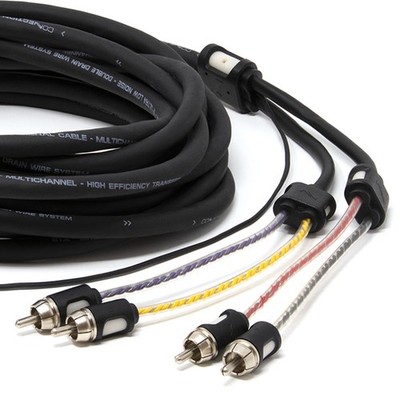 Audison Connection Best BT-4.2 250 - Qualitatives 4-Kanal - Cinchkabel - 2,5 M