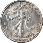 1919-P Walking Liberty Half PCGS AU58 Great Eye Appeal Strong Strike