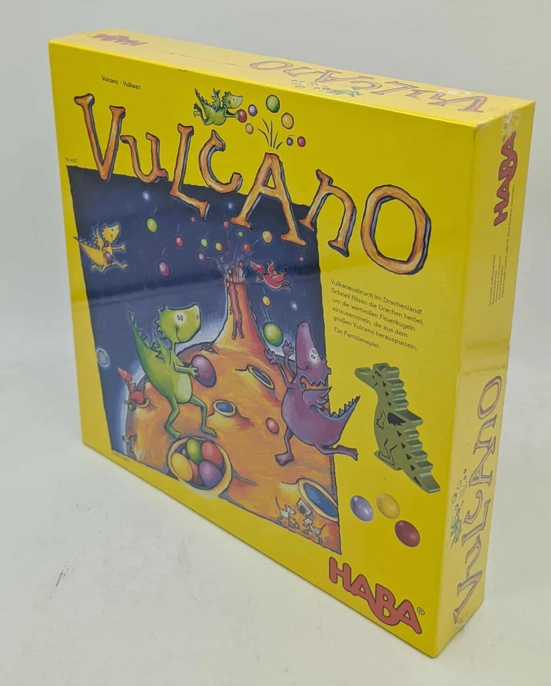 HABA 4167 Vulcano Drachenland Feuerkugeln Fantasy Wettbewerbsspiel Kinder NEU - Bild 2 von 4