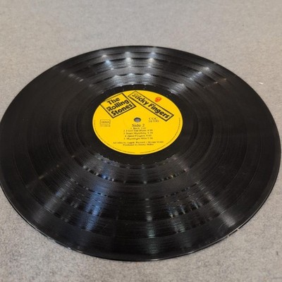 The Rolling Stones Sticky Fingers Vinyl LP Andy Warhol Zipper