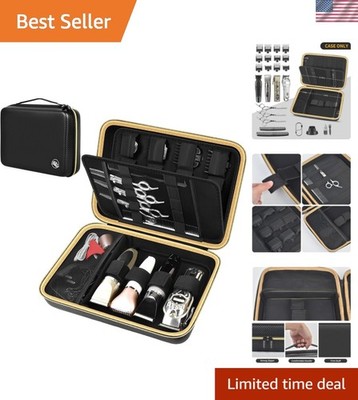 Deluxe Hair Clipper Storage Bag - Shock-Proof, Stylish and Practical Design