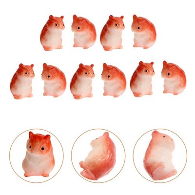 10 Pcs Mini Harz Figuren Kleine Harztiere Tierfigur Aus Kunstharz