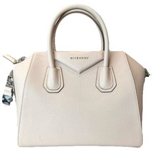 Authentic Givenchy Antigona Off White Grained...