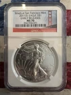 2011(S) American Silver Eagle, NGC MS70, Early Release Struck At SF Mint