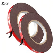 9.8FT/3M Genuine 3M Double Sided Mounting Clear Acrylic Tape Adhesive 2PCS
