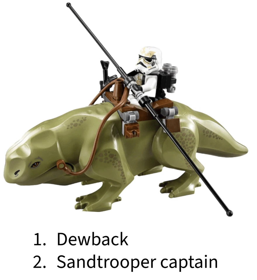 Mos Eisley Cantina - Lot of 20 custom minifigures - star wars lego 75290 - Image 2 of 4