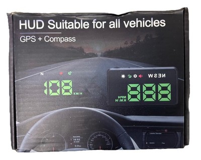 Auto Digital GPS Tacho HUD Head-Up Display