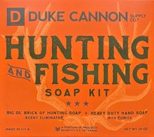 NIB Duke Cannon Hunting Fishing Soap Kit - Hunting Soap Heavy Duty Hand Soap