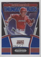 2020 Panini Prizm Draft Picks Thunderstruck Blue Hayden Cantrelle #TH-6 4l3