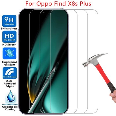 2PCS For OPPO Find X8S X8S Plus X8S+ Tempered Glass Film Cover Screen Protector