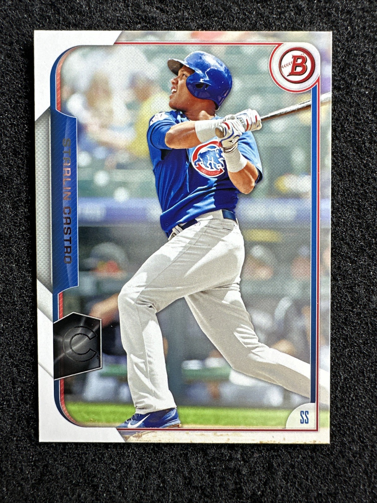 STARLIN CASTRO #61 2015 Bowman Baseball QTY Chicago Cubs