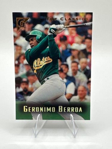 1996 Topps Gallery Geronimo Berroa #57 card