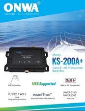 ONWA KS-200A+ AIS Transponder/AIS Transceiver NMEA-2000 FCC & Bahamas Certified