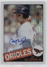 2020 Topps Silver Pack 1985 Chrome Baseball 10/10 Cal Ripken Jr Auto HOF 7xr