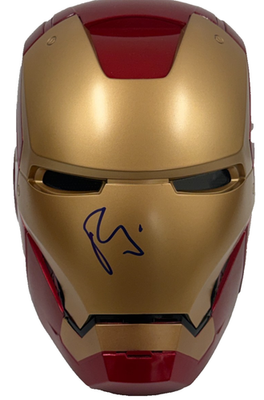 Robert Downey Jr Signed Iron Man Helmet Marvel Authentic Autograph