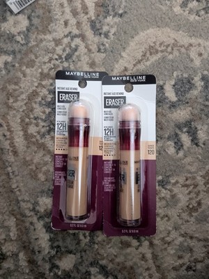 Maybelline Instant Age Rewind Eraser -120- 0.2oz./6.0ml *LOT OF 2* New