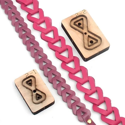 YUBRO Leder Riemenschlaufe Stanzform Schultergurt Werkzeug für DIY Bastelarbeiten