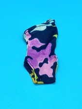 Vintage 1985 Barbie Tropical Miko Green One Shoulder Swimsuit Bathing Suit 2056