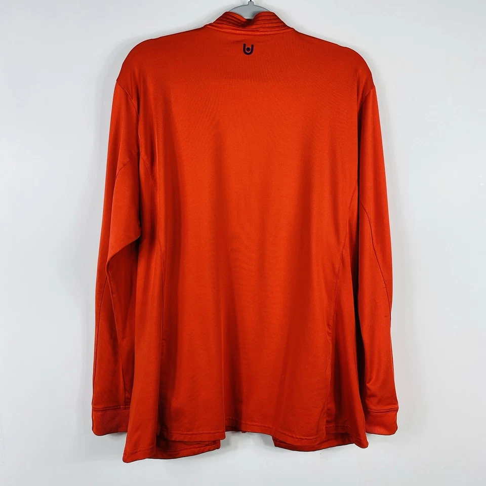 Chaqueta Médica Urbane Ultimate Talla XL Kristen Ultra Tejida Cremallera Frontal Naranja 9873 Foto 3 de 4