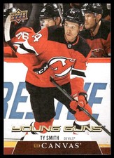 2020-21 Upper Deck UD Canvas YG Ty Smith Rookie New Jersey Devils #C214