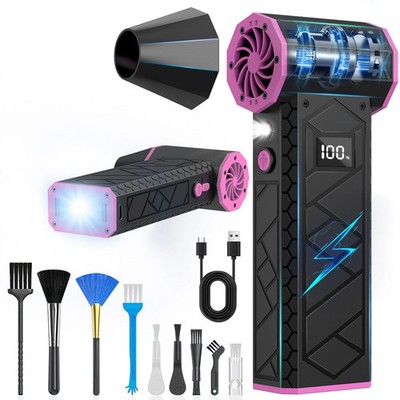 Air Duster Cordless 180000RPM Electric Mini Jet Dry Blower Portable Turbo Fan