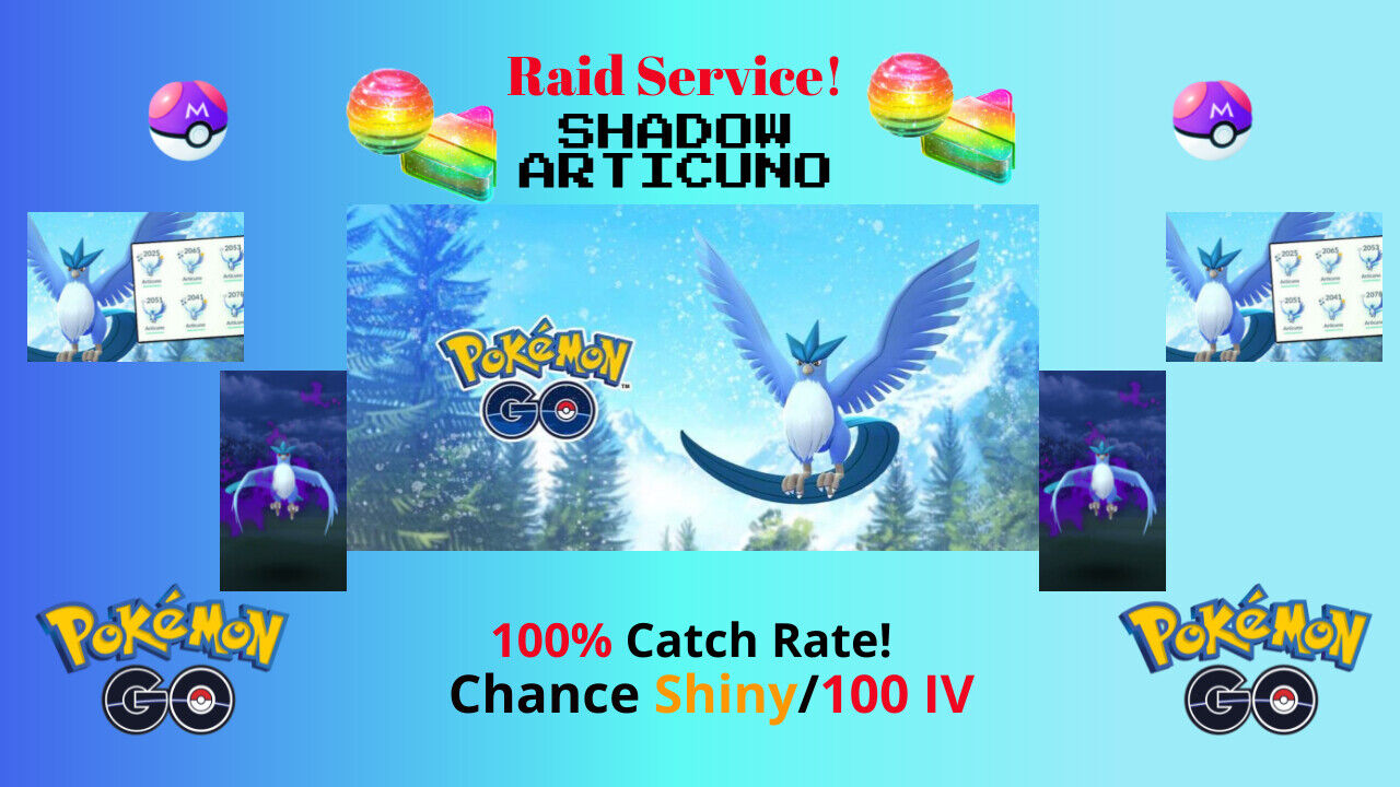 First Time Shadow Shiny Articuno in Pokemon Go 