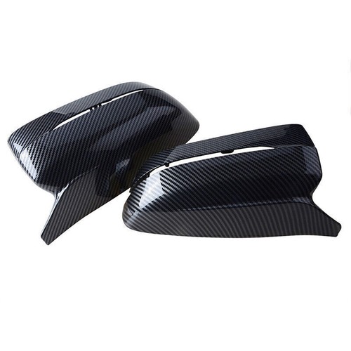 FOR 2017-22 BMW G30 G20 M STYLE FULL DRY CARBON FIBER REPLACEMENT MIRROR COVERS - Picture 5 of 9