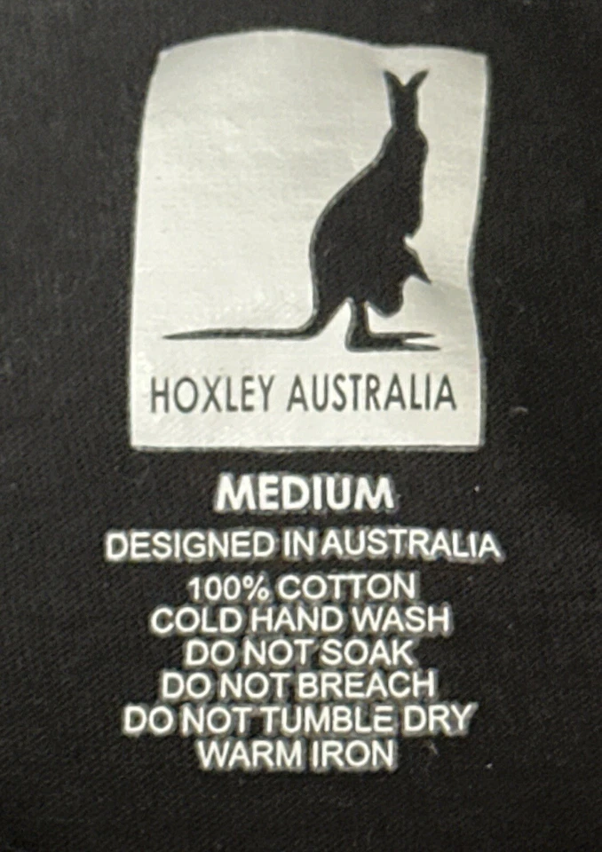 Camiseta Negra CRUISING AUSTRALIA Motociclista Chopper Bicicleta Correr Paseo Talla M Foto 4 de 4