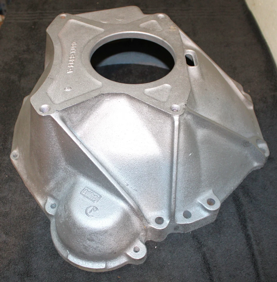 Ford Mustang Shelby Torino Cougar 1969 1970 1971 original 351 carcasa campana de 4 velocidades Foto 4 de 4