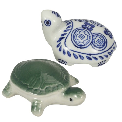 2 Pcs Schwimmende Schildkrötenverzierungen Fischtank Dekore Fischtankhandwerk - Bild 8 von 12