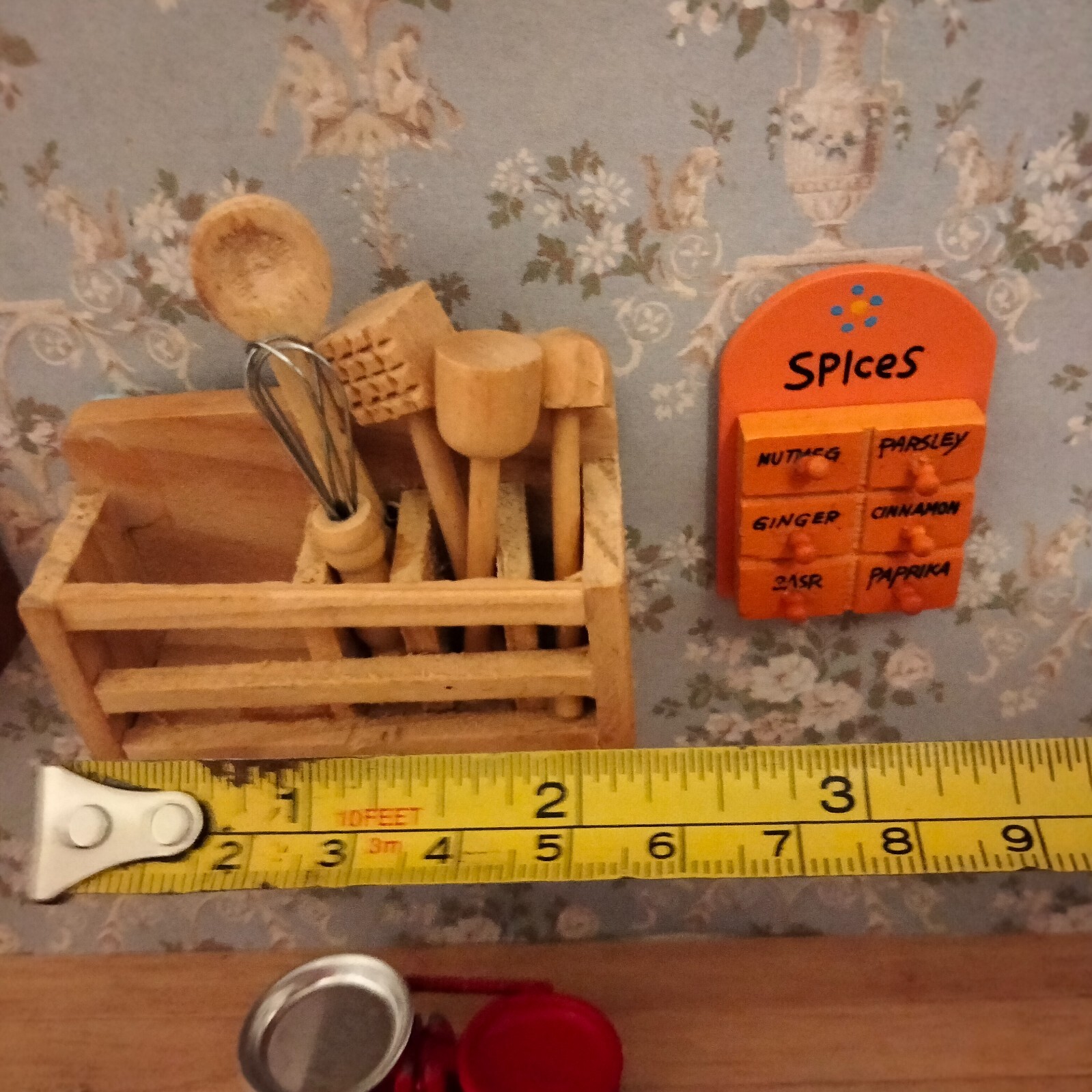 Dolls house kitchen accessories incl Bodo Hennig plates eBay