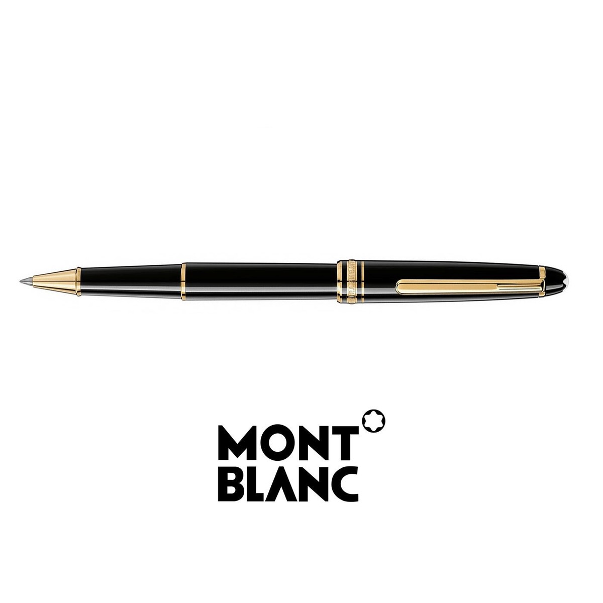 ◆モンブラン◆マイスターシュテック◆万年筆◆18K 750◆4810◆No149 New Authentic Montblanc Meisturstuck Gold Coated Black Rollerball