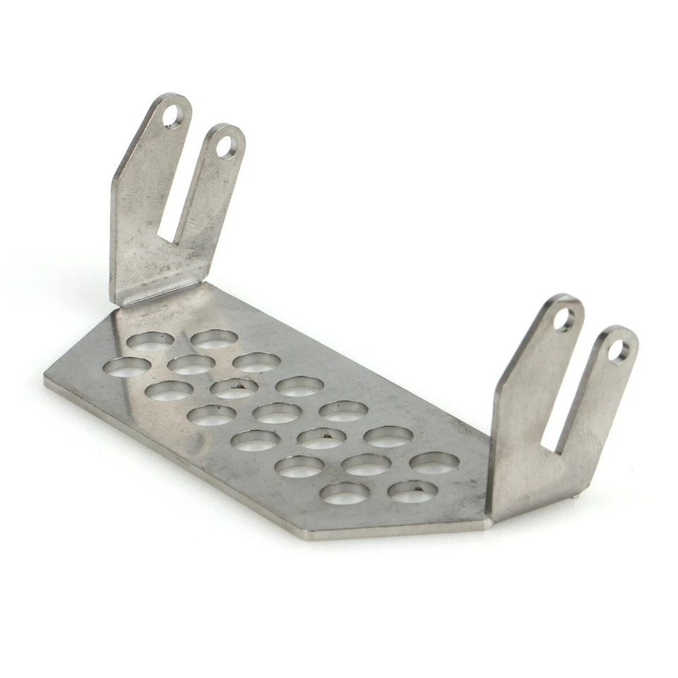 LCX Stainless Steel Front Chassis Armor Chassis Guard Protector for Redcat Gen8 - Image 3 of 4