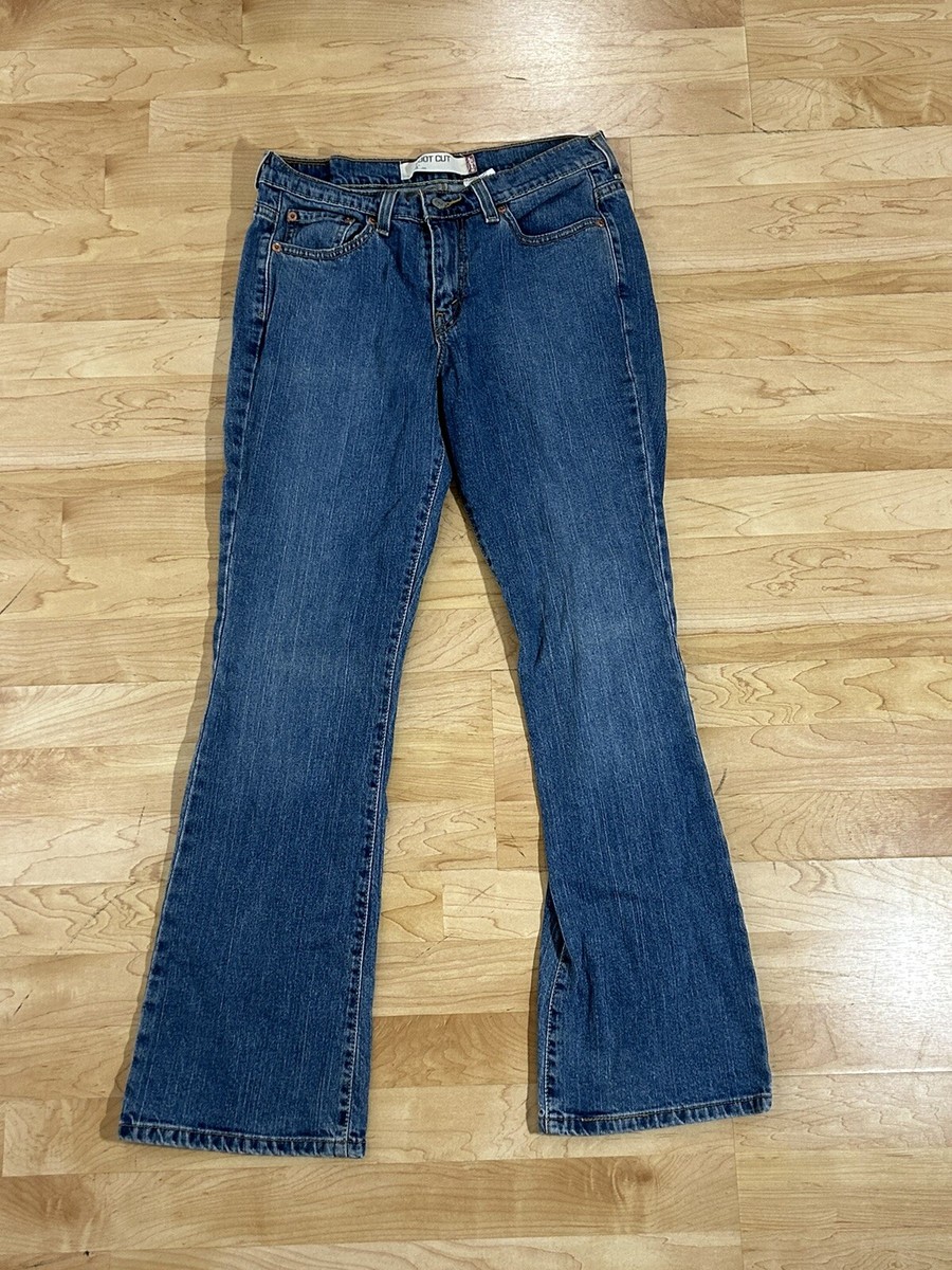 Levis 515 Bootcut Jeans Womens Denim Mid Rise size 12 m