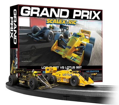 C1432M Scalextric 80's Grand Prix - Lotus F1 Formula 1 1:32 Slot