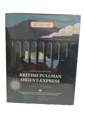 British Pullman Orient Express 1920s Dinner Party Kit - New & Sealed - Great Fun