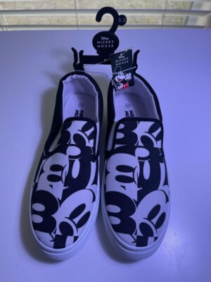 New Disney 1928 Slip-On Mickey Mouse Sneakers Men display picture 3