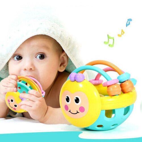 Tactile Training Hand Ball Bee Bell Montessori Toy Touch Rubber Balls  Newborn - Photo 1 sur 9