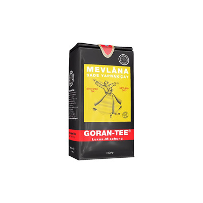 Goran Tee 1kg Mevlana Ceylon Schwarztee Luxus Mischung Premium Schwarz
